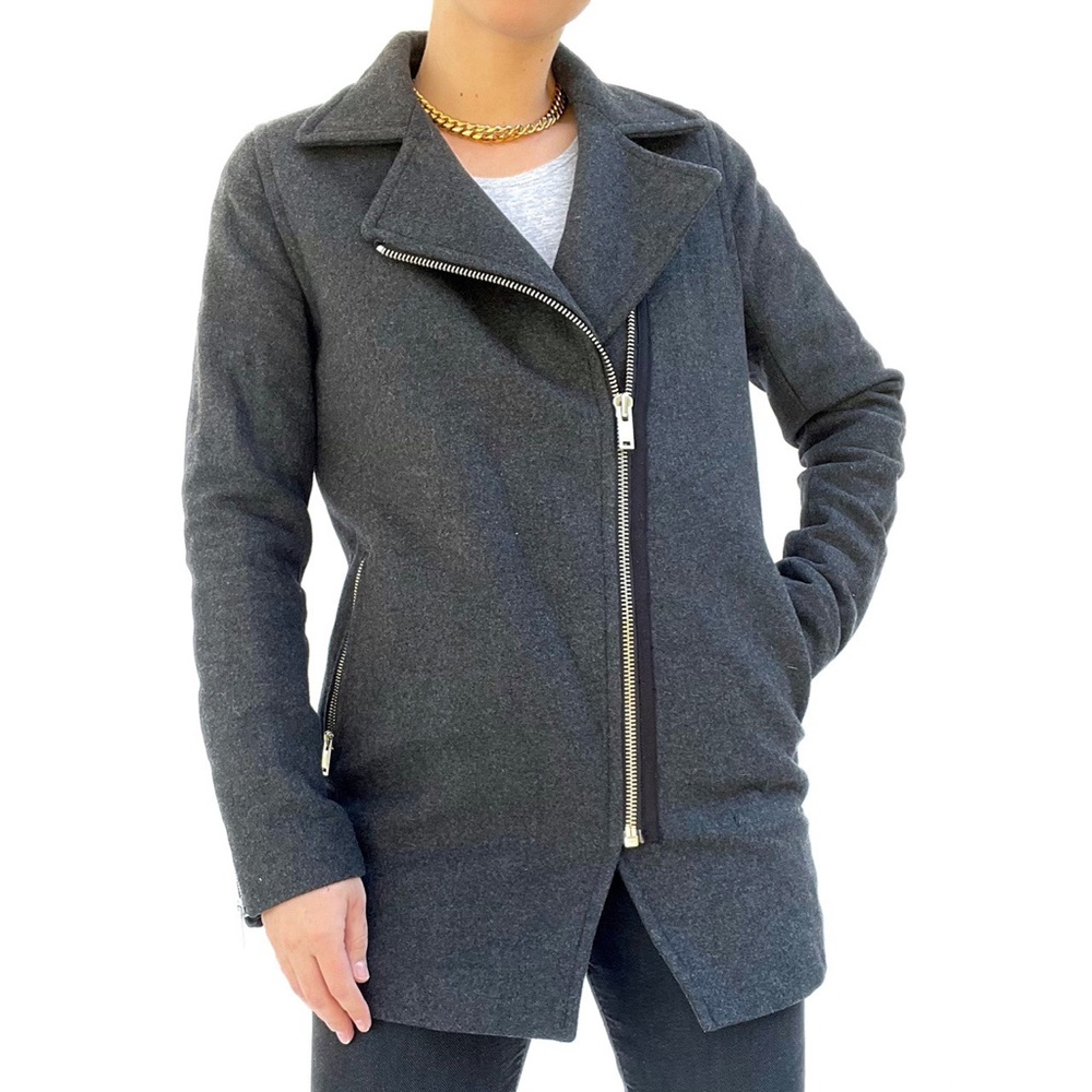 Wilfred Aritzia Free Moto Coat XXS - Picture 4 of 4